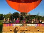 Te gekke ballonvlucht startlocatie Maastricht op dinsdag  1 september 2026