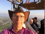 Sublieme luchtballon vaart in Alphen aan den rijn op dinsdag 16 juli 2019