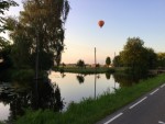 Meesterlijke luchtballonvaart opgestegen op startlocatie Alphen aan den rijn op dinsdag 16 juli 2019