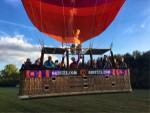 Majestueuze ballon vaart opgestegen op opstijglocatie Beesd op dinsdag 30 september 2025