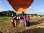 Relaxte heteluchtballonvaart gestart in Tilburg op dinsdag  6 augustus 2019