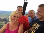 Prettige ballonvlucht opgestegen in Steenwijk op dinsdag  7 augustus 2018