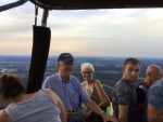 Waanzinnige luchtballonvaart over de regio Steenwijk op dinsdag  7 augustus 2018