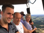 Formidabele heteluchtballonvaart in de regio Steenwijk op dinsdag  7 augustus 2018
