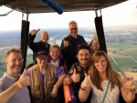 Ongelofelijke mooie ballonvlucht in de regio Arnhem op donderdag  1 augustus 2019