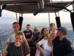Perfecte luchtballonvaart in de omgeving van Arnhem op donderdag  1 augustus 2019