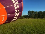 Uitzonderlijke luchtballon vaart opgestegen op startveld Gemert op donderdag 17 juli 2025
