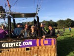 Ongekende ballonvaart startlocatie Horst op donderdag 19 september 2019