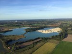 Hoogstaande ballon vlucht opgestegen in Horst op donderdag 19 september 2019