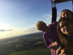 Prettige ballonvlucht opgestegen op opstijglocatie Horst op donderdag 19 september 2019
