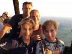 Sublieme luchtballonvaart over de regio Apeldoorn op donderdag 22 augustus 2019