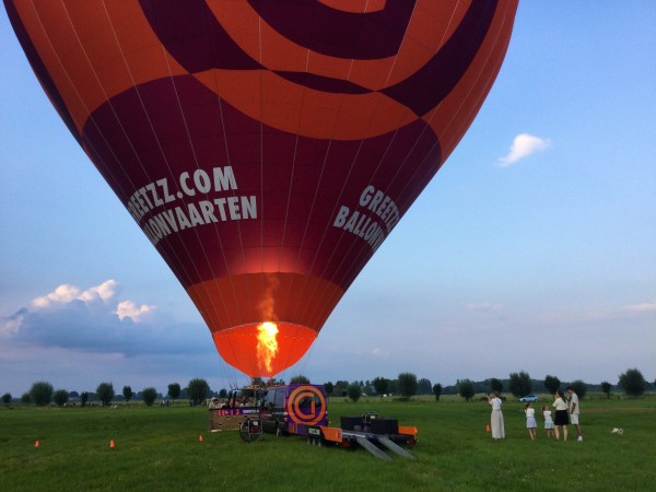 Ballonvaart op donderdag 30 juli 2026 vanuit Houten
