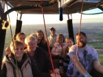 Spectaculaire luchtballon vaart omgeving Leek op maandag 19 mei 2025