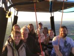 Comfortabele ballonvlucht opgestegen in Leek op maandag 19 mei 2025