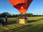 Hoogstaande heteluchtballonvaart in de omgeving van Helvoirt op maandag 27 juli 2026
