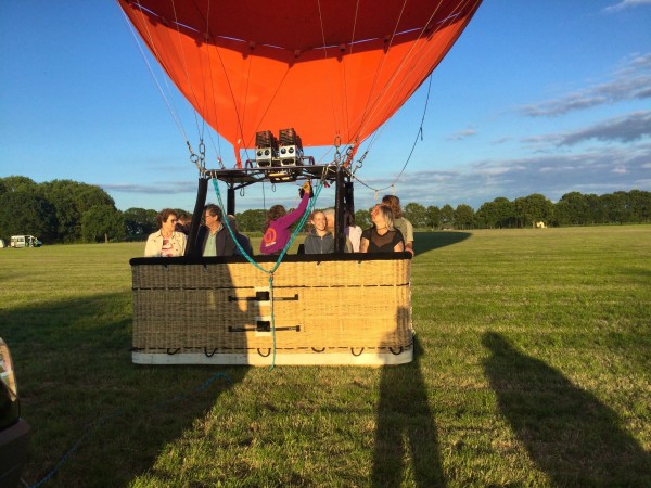 Ballonvaart op maandag 27 juli 2026 vanuit Helvoirt