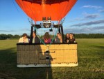 Betoverende luchtballonvaart opgestegen op opstijglocatie Helvoirt op maandag 27 juli 2026
