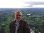 Fantastische ballon vaart boven de regio Almelo op maandag 28 augustus 2023