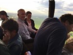 Hoogstaande luchtballon vaart gestart op opstijglocatie Zwolle op maandag  5 augustus 2019