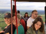 Exceptionele luchtballonvaart boven de regio Zwolle op maandag  5 augustus 2019