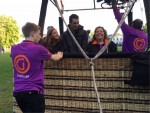 Feestelijke ballon vlucht over de regio Woerden op vrijdag 10 mei 2019