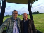 Jaloersmakende ballon vaart over de regio Landgraaf vrijdag 11 mei 2018