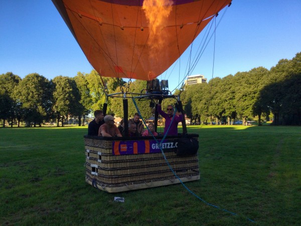 Ballonvaart op vrijdag 25 september 2026 vanuit 's-Hertogenbosch