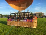 Verrassende heteluchtballonvaart over de regio Drachten op vrijdag 31 juli 2026