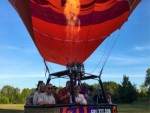 Plezierige luchtballonvaart in Almelo op vrijdag  7 augustus 2026