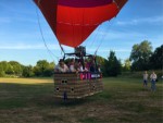 Prachtige luchtballon vaart boven de regio Almelo op vrijdag  7 augustus 2026
