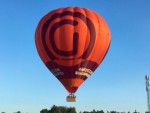 Feestelijke ballon vlucht boven de regio America op vrijdag  7 augustus 2026