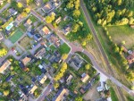 Indrukwekkende luchtballon vaart over de regio Zwolle op vrijdag  7 augustus 2026