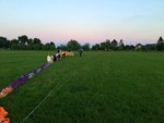 Overweldigende ballon vaart opgestegen in Alphen aan den rijn op woensdag  1 juni 2022
