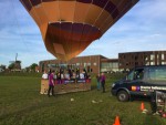 Schitterende ballon vaart vanaf startveld Dalfsen op woensdag 27 augustus 2025