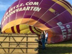 Formidabele heteluchtballonvaart vanaf startveld Dalfsen op woensdag 27 augustus 2025