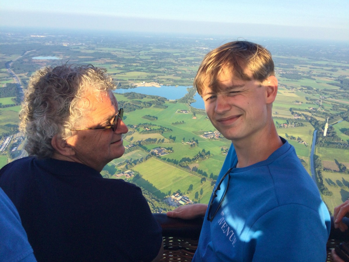 Heteluchtballonvaart Holten, Netherlands - Sublieme ballonvlucht omgeving Laren