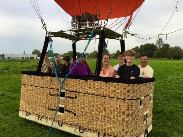 Ballonvaart op woensdag 30 september 2026 vanuit Zaltbommel