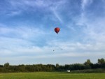 Ongelofelijke mooie luchtballon vaart boven de regio Houten op zaterdag  1 augustus 2026