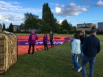 Indrukwekkende ballon vaart vanaf startlocatie Almelo op zaterdag 23 augustus 2025