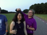 Waanzinnige ballon vaart in de regio Uden op zaterdag 23 juli 2022