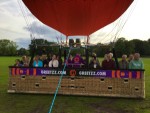Fantastische ballonvlucht opgestegen op startveld Nijmegen op zaterdag 26 september 2026