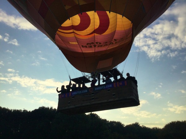 Ballonvaart op zaterdag 27 september 2025 vanuit Almelo