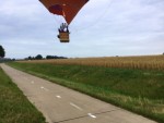 Plezierige heteluchtballonvaart in de regio Sittard op zaterdag  3 augustus 2019