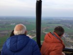 Adembenemende luchtballonvaart in de omgeving Eindhoven op zaterdag  6 april 2019
