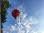 Mooie ballon vaart opgestegen op opstijglocatie Oss op zondag 18 mei 2025