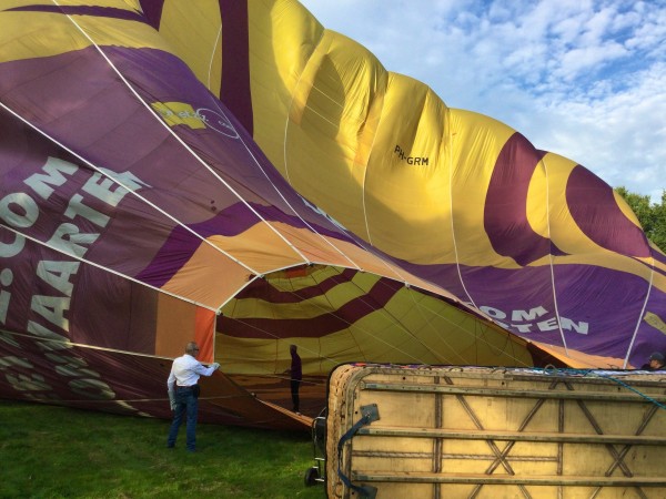 Ballonvaart op zondag 27 september 2026 vanuit Roden