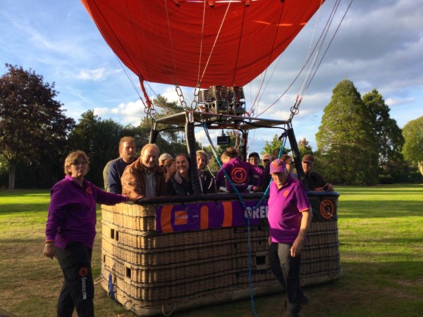 Ballonvaart op zondag 28 september 2025 vanuit Ravels
