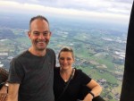 Mooie luchtballon vaart in de regio Rijsbergen op zondag  4 augustus 2019